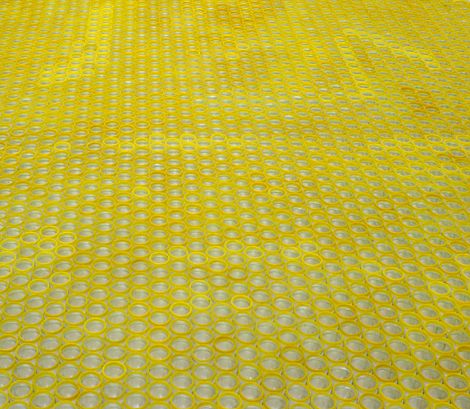 <h1>Städtische Galerie Ostfildern</h1><p>Wachsfacetten | Bodeninstallation (Ausschnitt)</p>